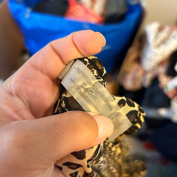 Victorias Secret Animal Print Sheer Swim Cover - Picture 4 of 6